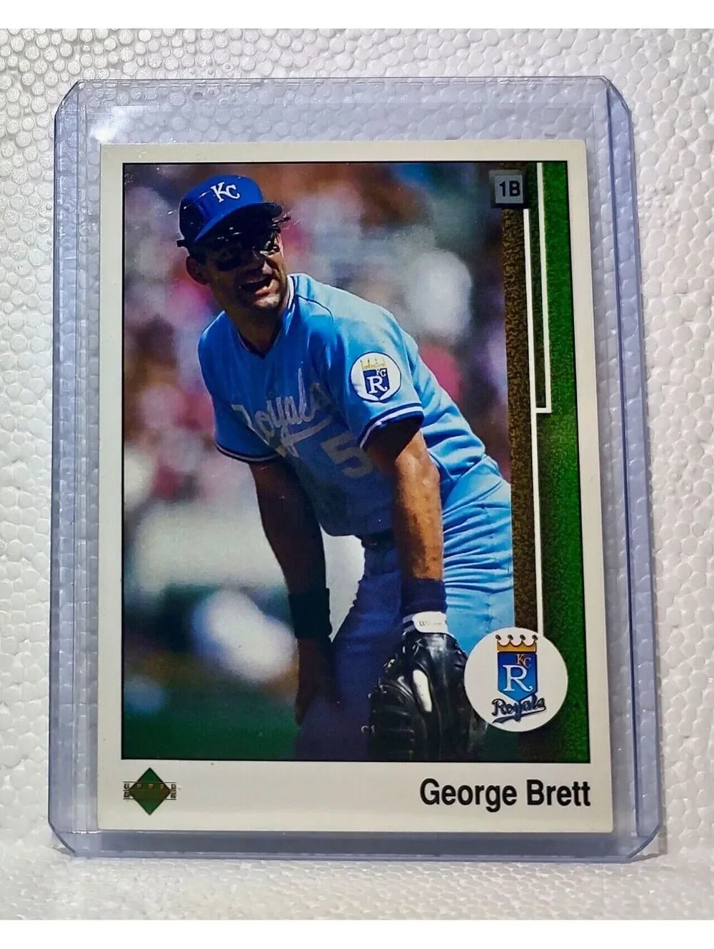 George Brett 1989 Upper Deck MLB #215 Baseball Card Kansas City Royals